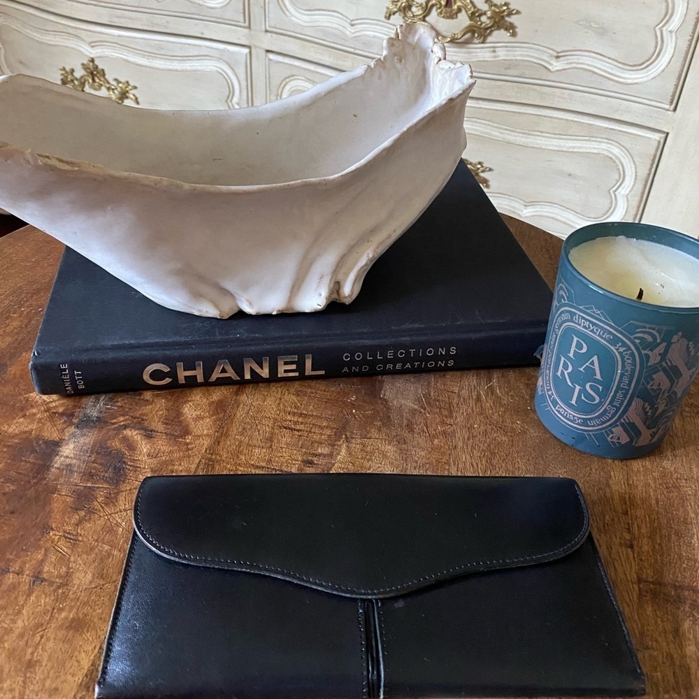 Made in Italy black genuine leather wallet - Picture 3 of 13